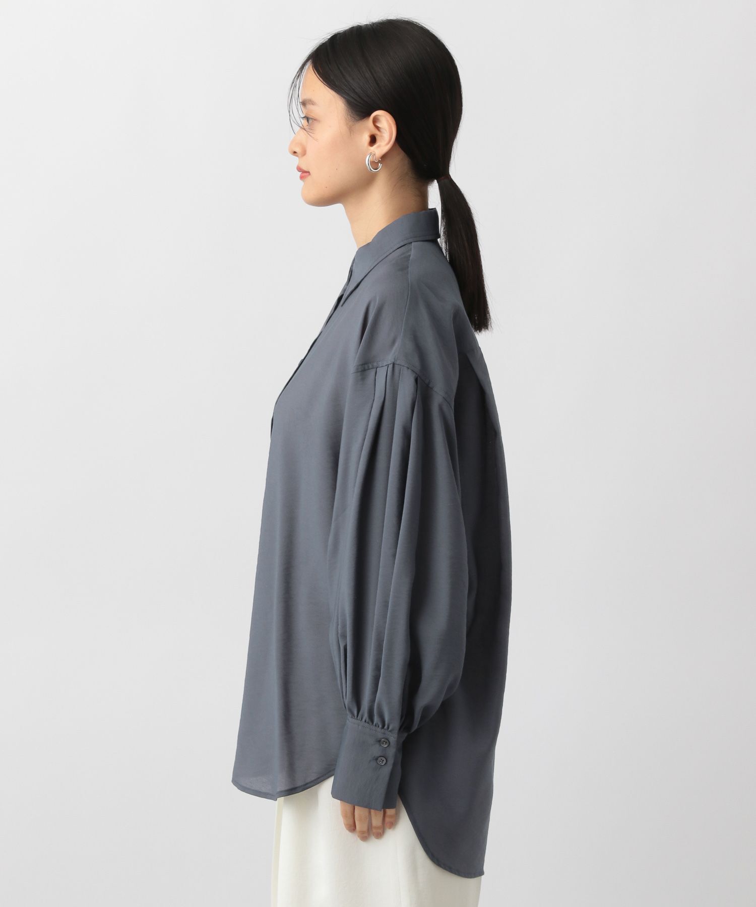 A part by 「シアーオーバーシャツ」|シャツ・ブラウス|
