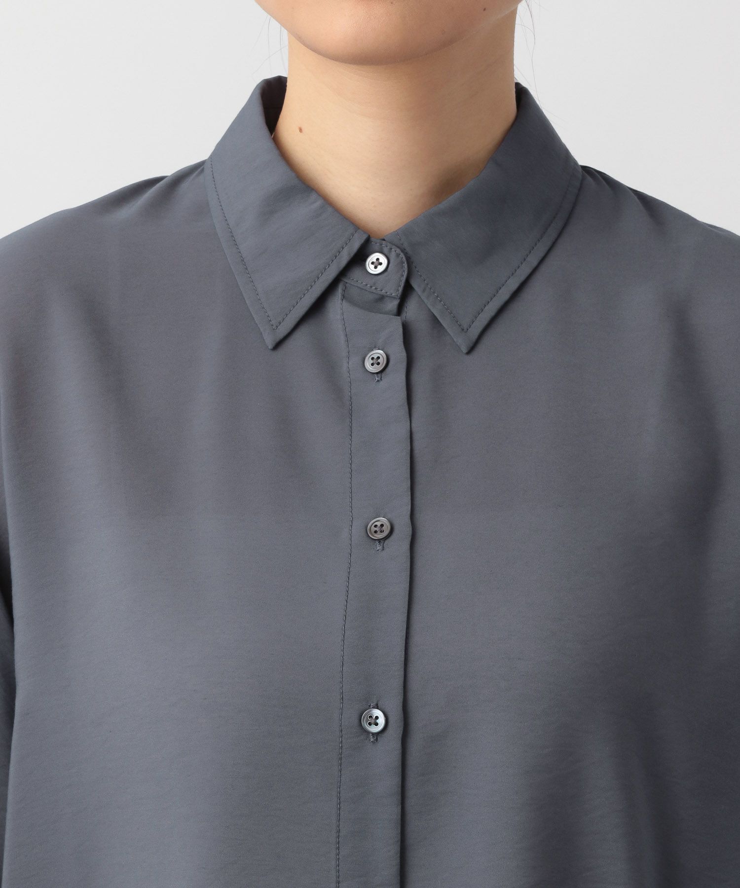 A part by 「シアーオーバーシャツ」|シャツ・ブラウス|