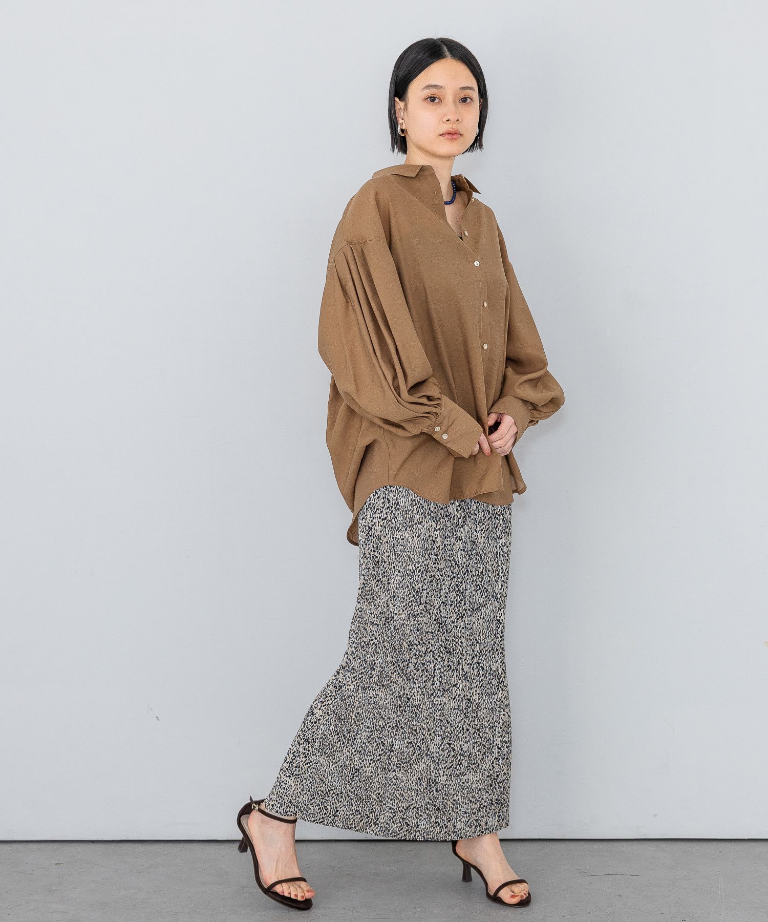 A part by 「シアーオーバーシャツ」|シャツ・ブラウス|