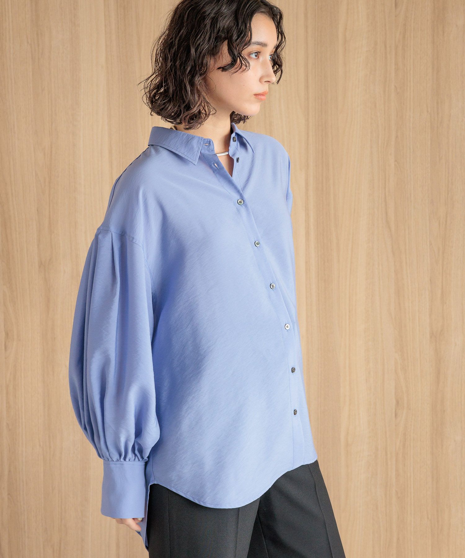 A part by 「シアーオーバーシャツ」|シャツ・ブラウス|