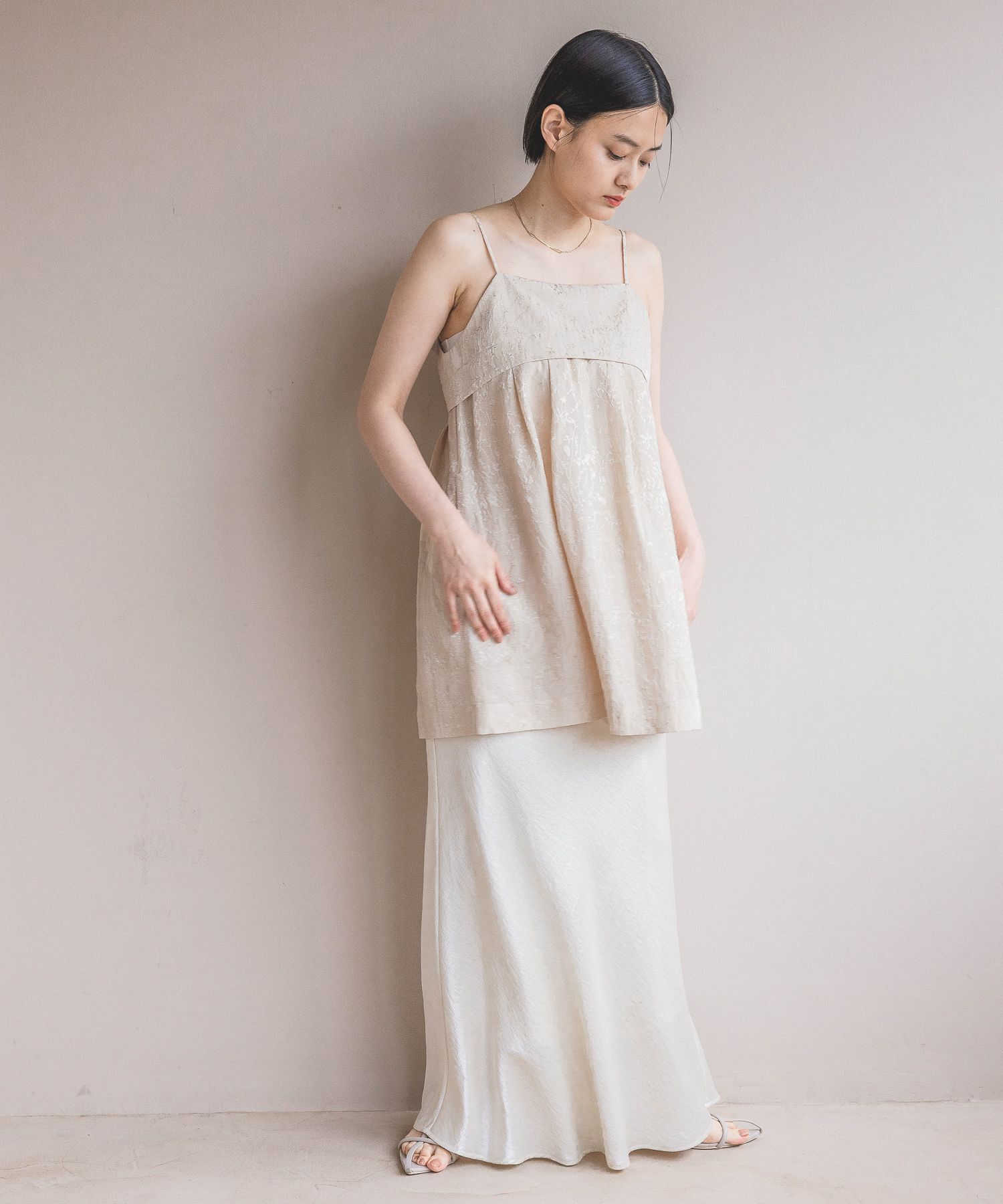 A part by 「ジャガードチュニックキャミワンピース」|ワンピース|