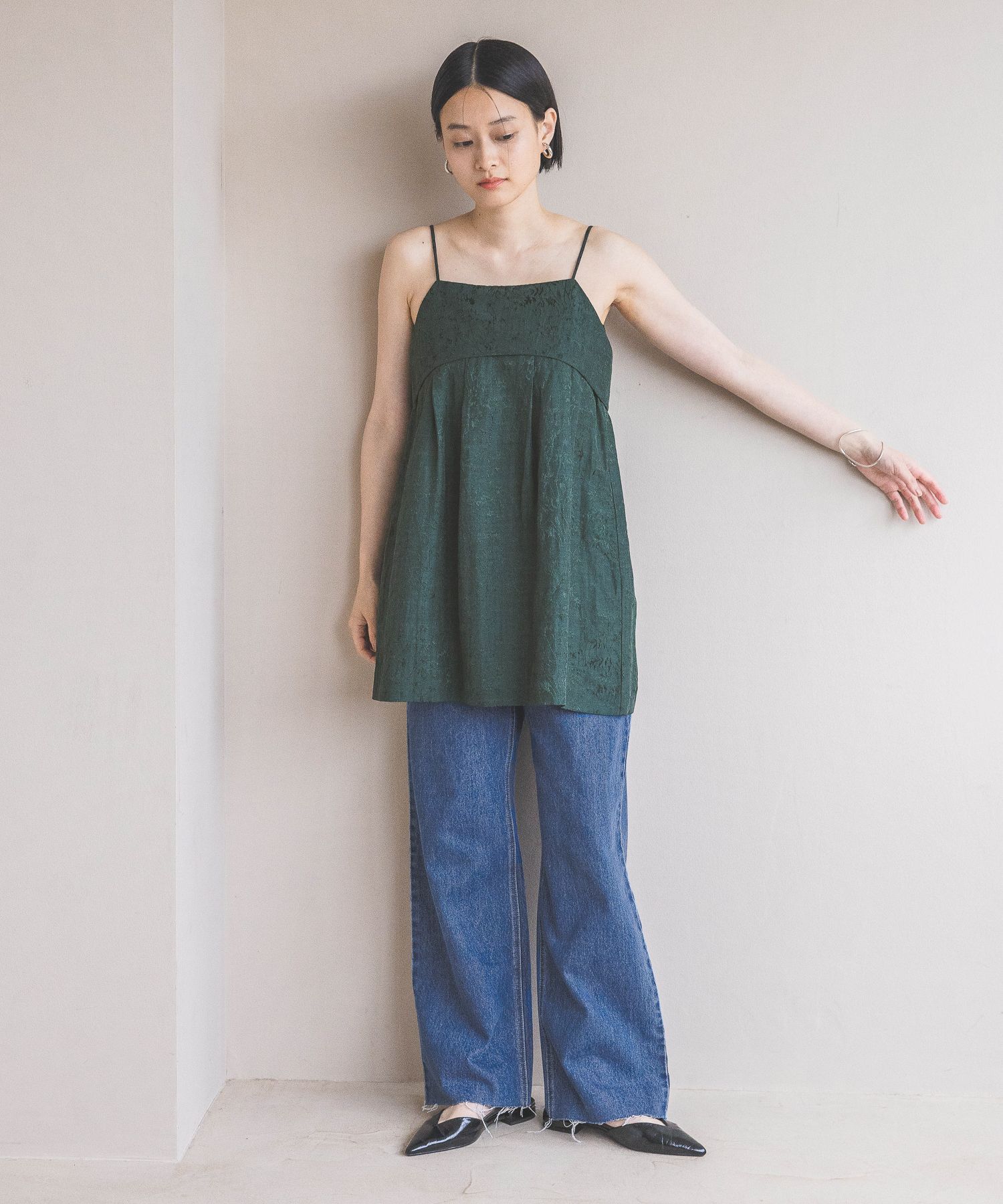 A part by 「ジャガードチュニックキャミワンピース」|ワンピース|