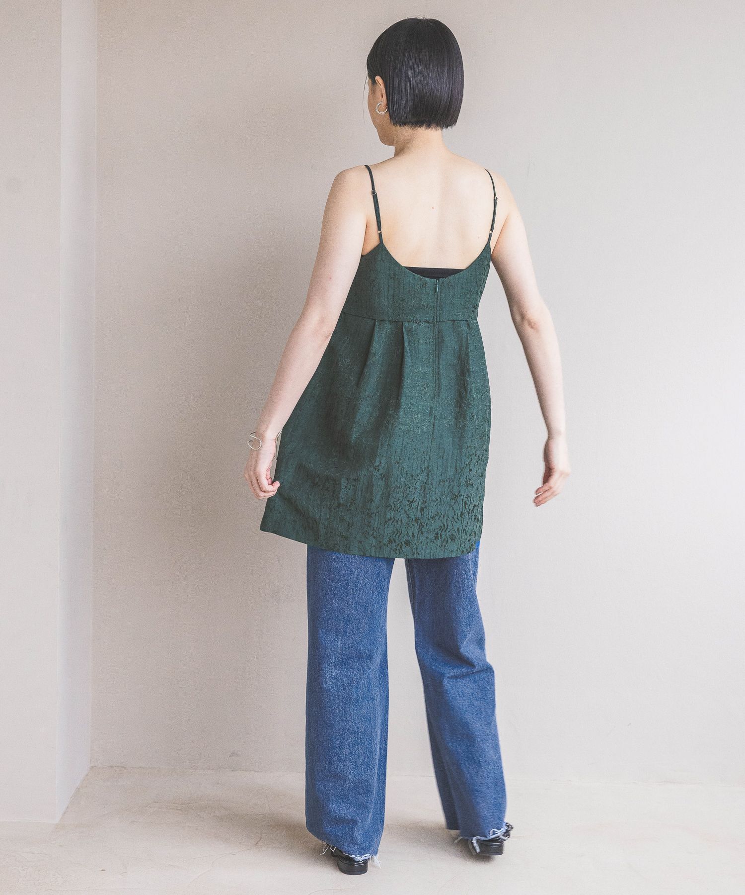 A part by 「ジャガードチュニックキャミワンピース」|ワンピース|