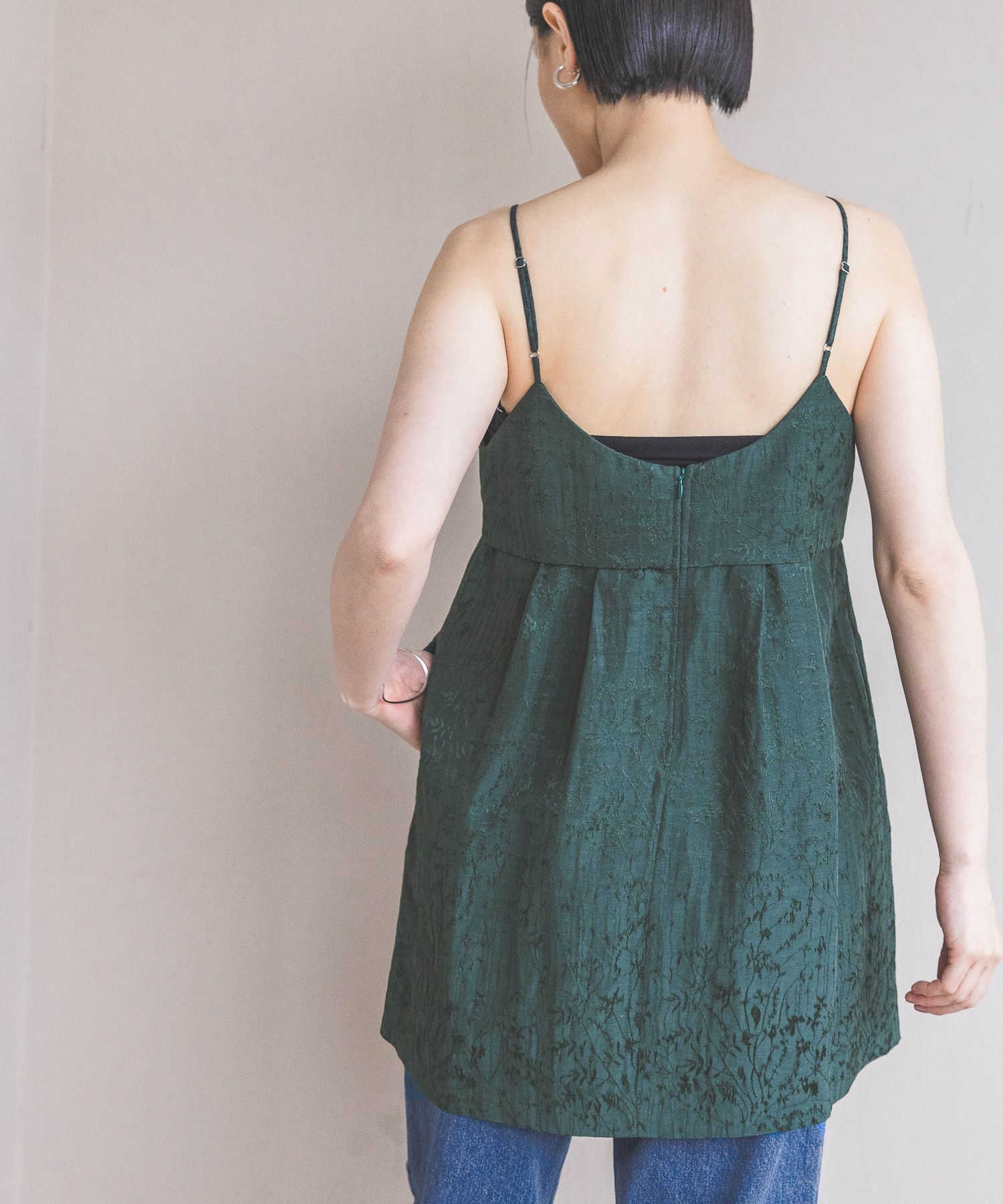 A part by 「ジャガードチュニックキャミワンピース」|ワンピース|