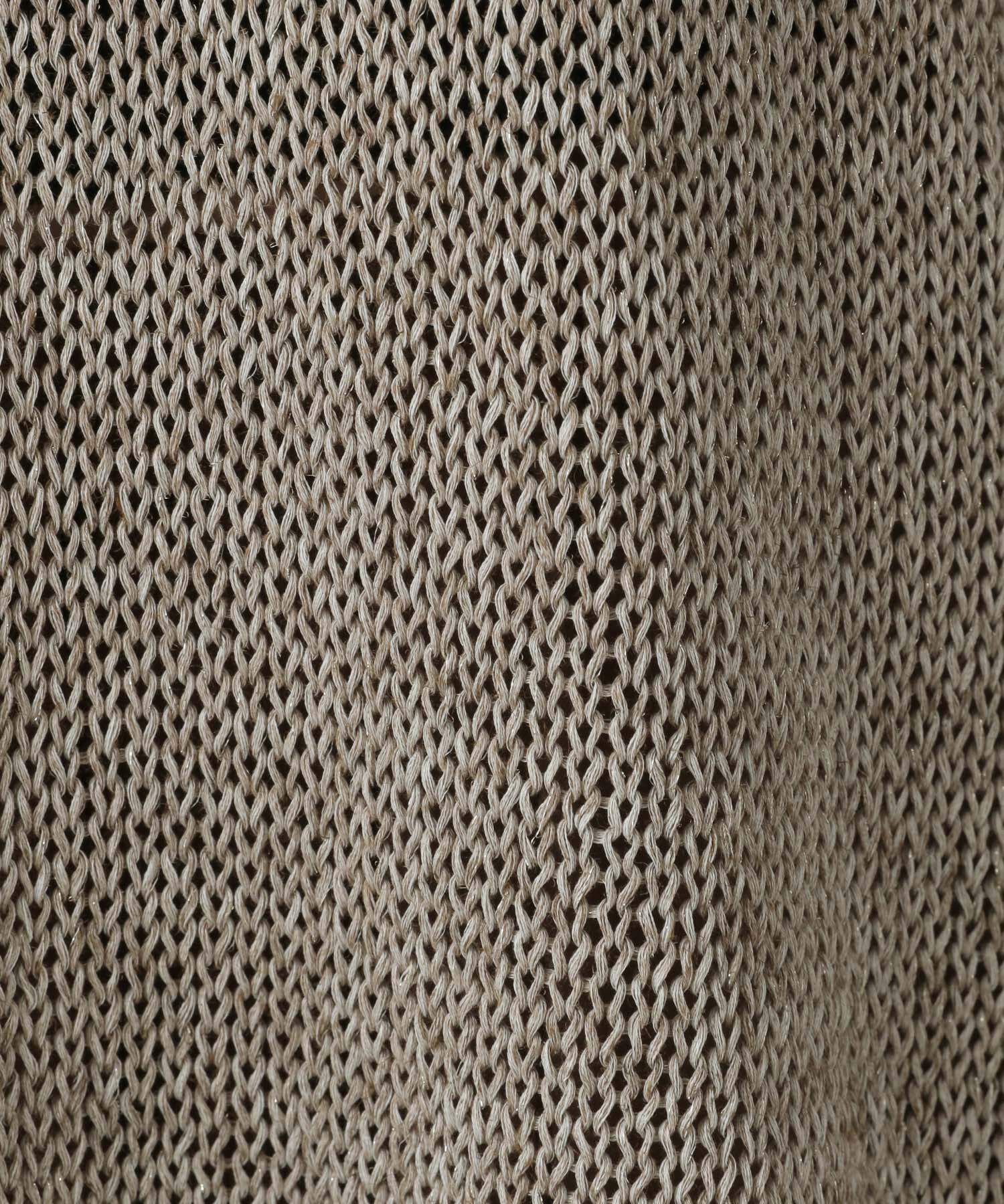 A part by 「リネンコンメッシュプルオーバーフレンチスリーブ」|ニット・セーター|