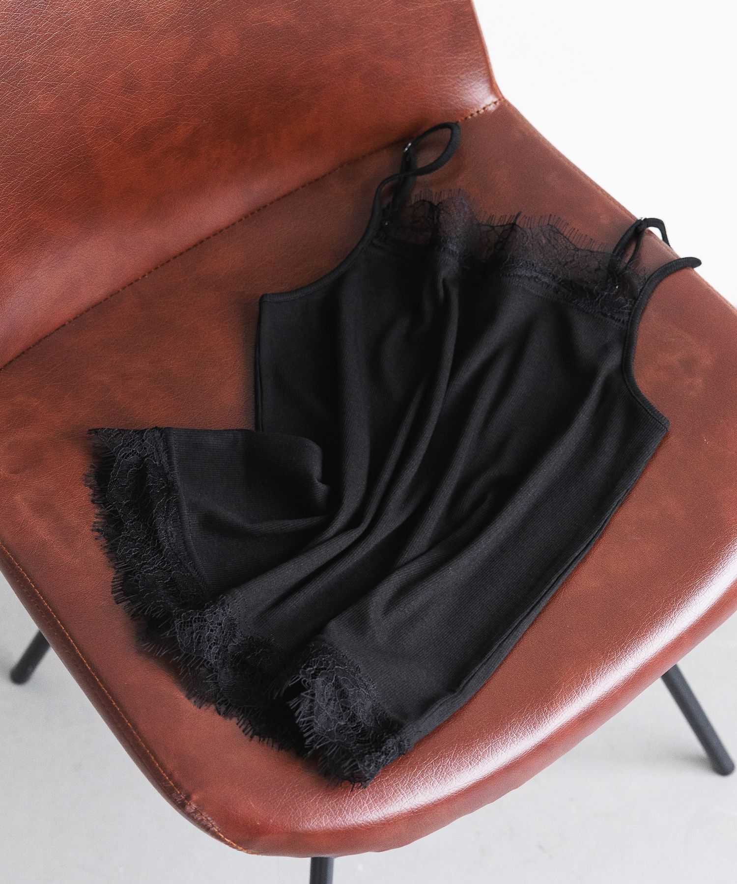 A part by 「レースキャミソール」|キャミソール|ブラック