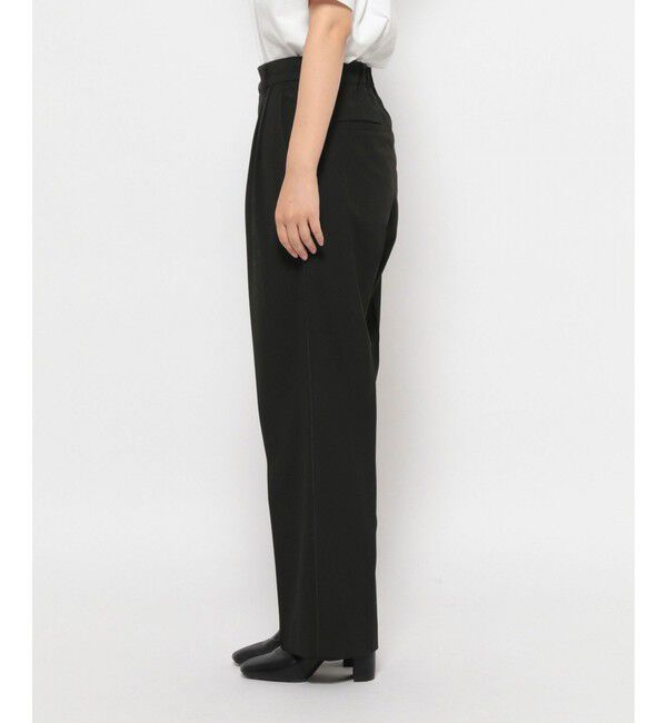 LOWRYS FARM「ＴＲスタイルＵＰワイドパンツ」|チノ|