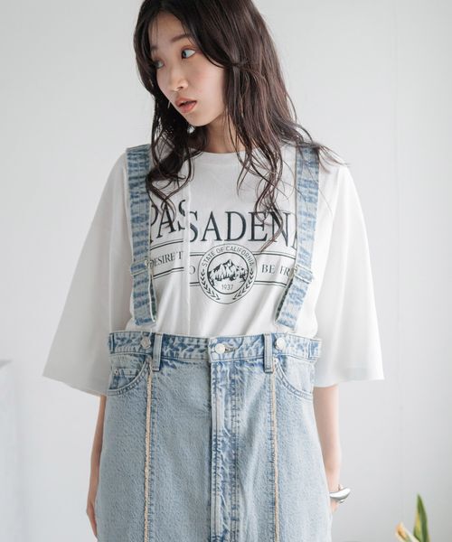 LOWRYS FARM「リメイクショートＳＳ」|Tシャツ・カットソー|