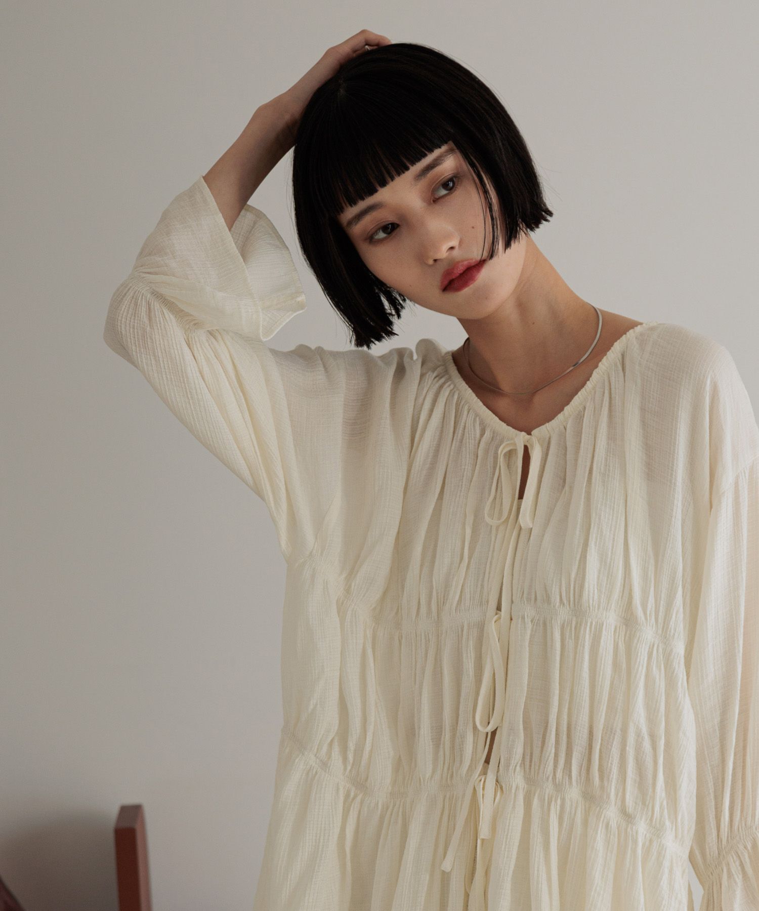 LOWRYS FARM「ヨウリュウシャーリング６Ｓ」|シャツ・ブラウス|