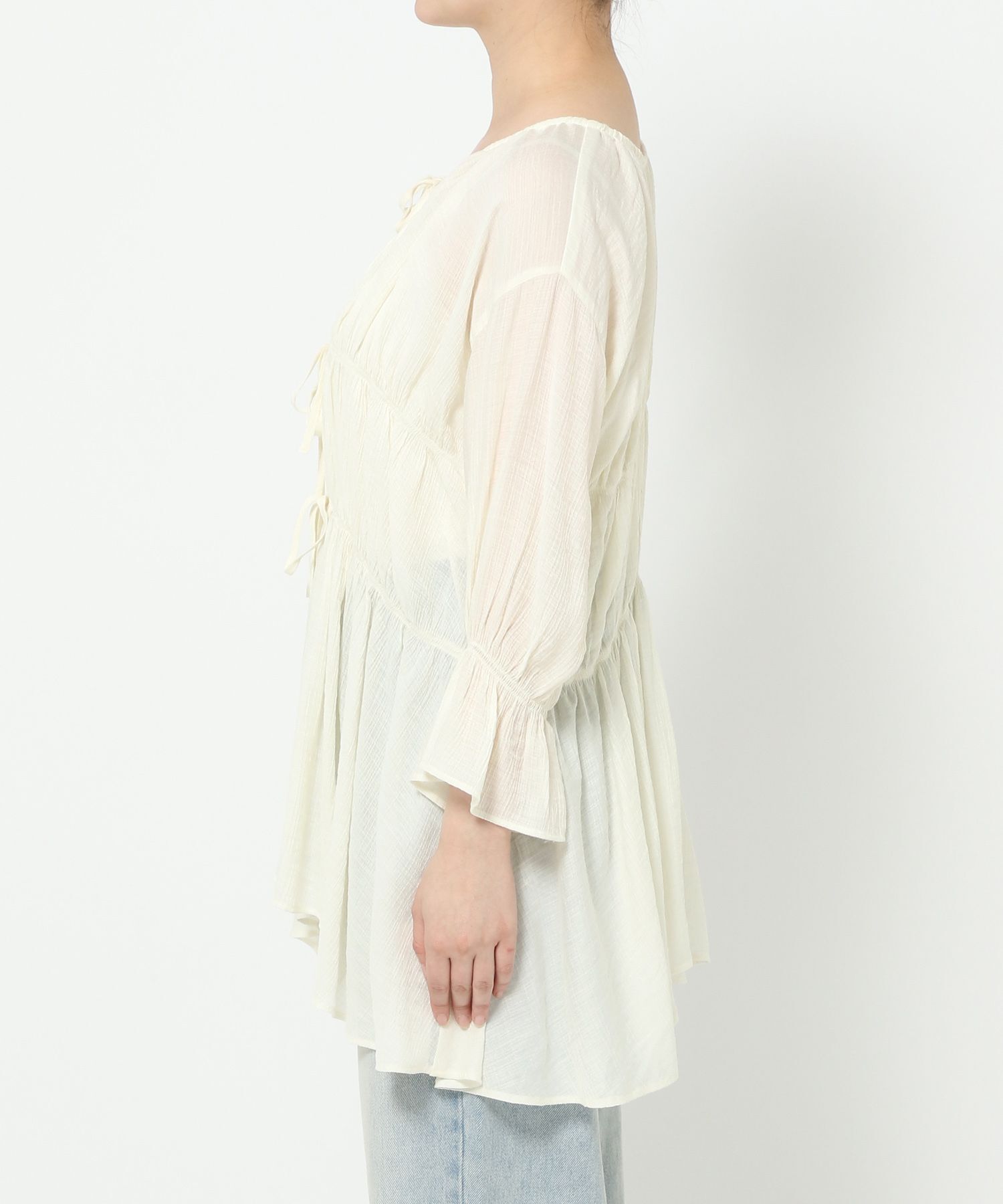 LOWRYS FARM「ヨウリュウシャーリング６Ｓ」|シャツ・ブラウス|