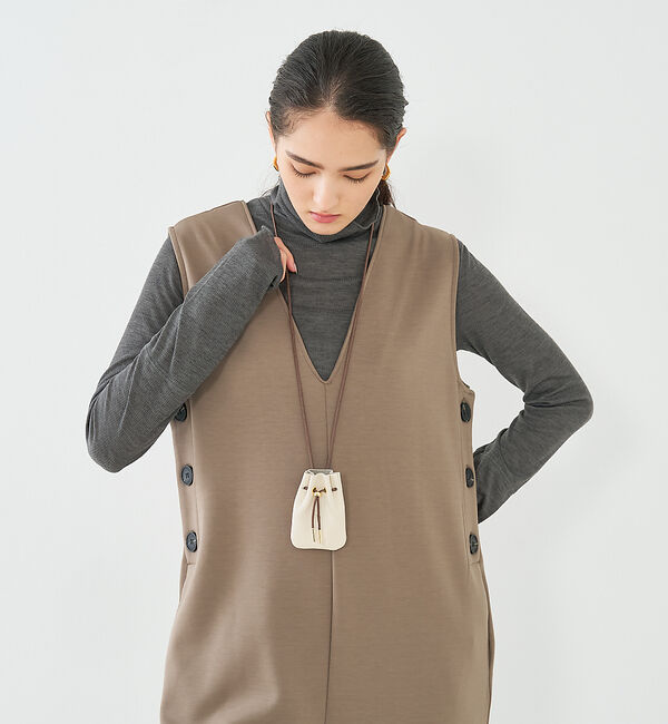 collex「ダンボールニットサロペット」|オールインワン|