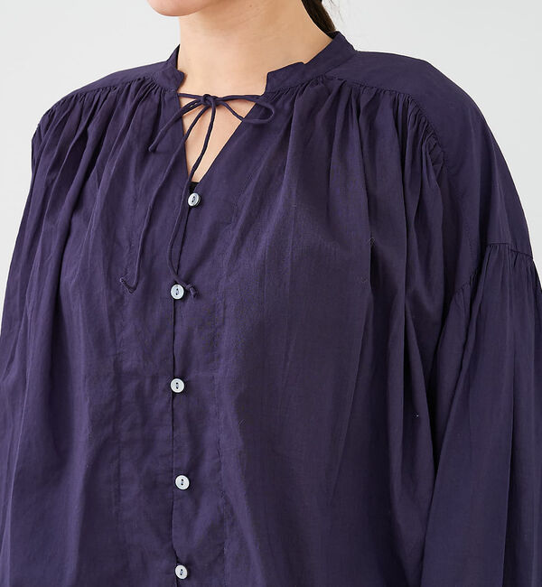 collex「リボン&ギャザーブラウス」|シャツ・ブラウス|