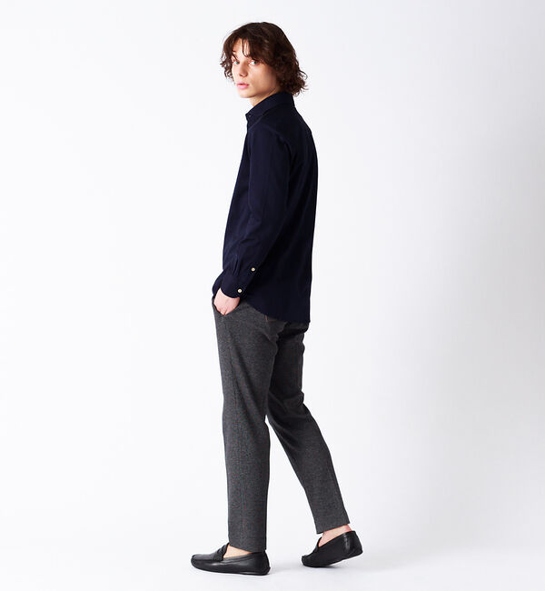 ABAHOUSE「【セットアップ対応】【FLEX】コットンウールポリエステルジャージ パンツ」|スラックス|