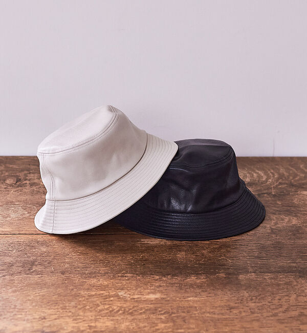 ABAHOUSE「【RUBEN】フェイクレザーバケットハット」|その他|