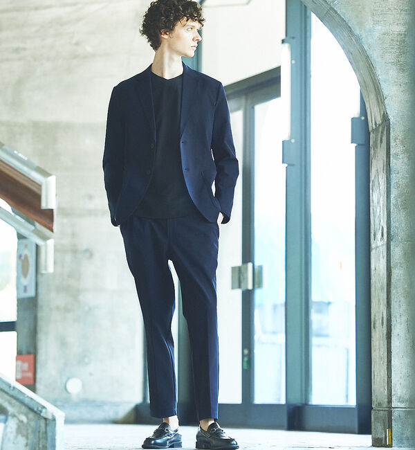 ABAHOUSE「【セットアップ対応】エアリーファンクション テーラード ジャケット」|テーラードジャケット|