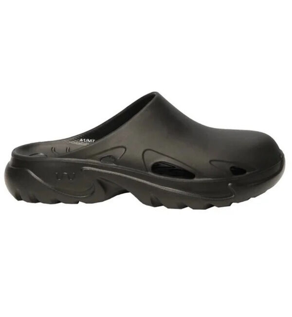 ABAHOUSE「【Doubleu /ダブリュー】W6 ROMA MULE/クロッグ型/ミュール/」|サンダル|ブラック