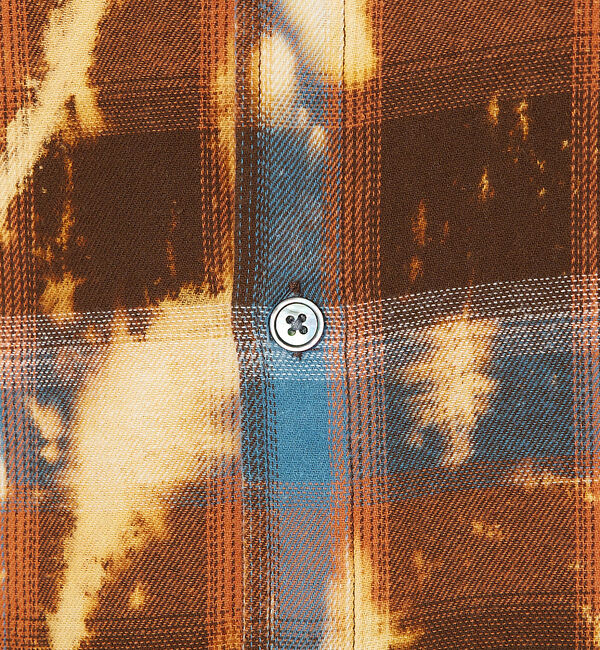 ABAHOUSE「【Revo.】チェック/フリンジ/ブリーチシャツ」|シャツ・ブラウス|