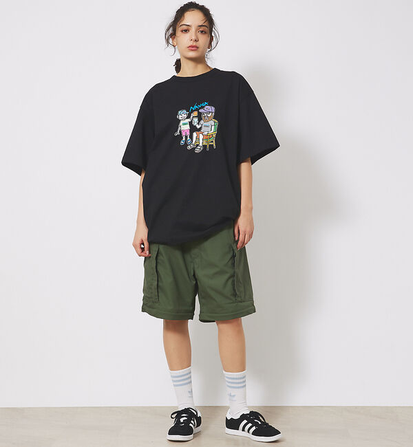 ABAHOUSE「【NANGA/ナンガ】ECOHYBRID イラストレーターTシャツシリーズ/HI」|Tシャツ・カットソー|