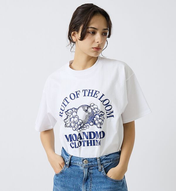 ABAHOUSE「【MOANDMO CLOHING &times; FRUIT OF THE LOOM】限定コ」|Tシャツ・カットソー|