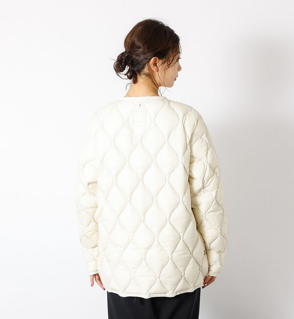 Rouge vif「【TAION / タイオン】ミリタリー クルーネック ダウンジャケット / ソフ」|ダウン|