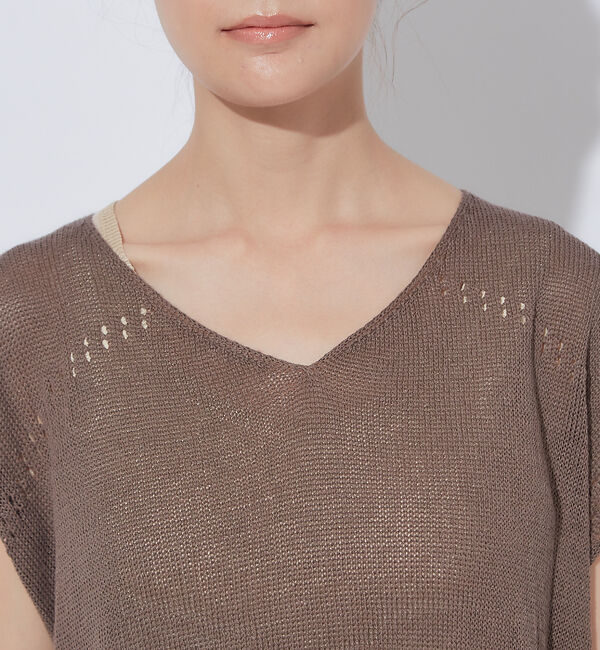 qualite「【限定】Yanganyロングニットプルオーバー」|ワンピース|