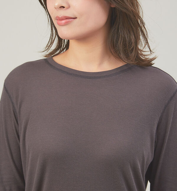 qualite「ヌーディテレコカットソー」|Tシャツ・カットソー|