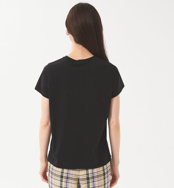 qualite「コットンコンパクトカットソー」|Tシャツ・カットソー|