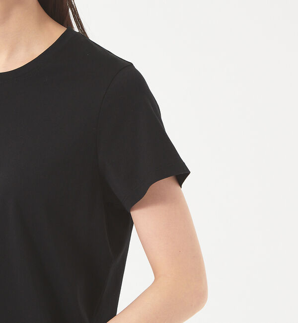 qualite「コットンコンパクトカットソー」|Tシャツ・カットソー|