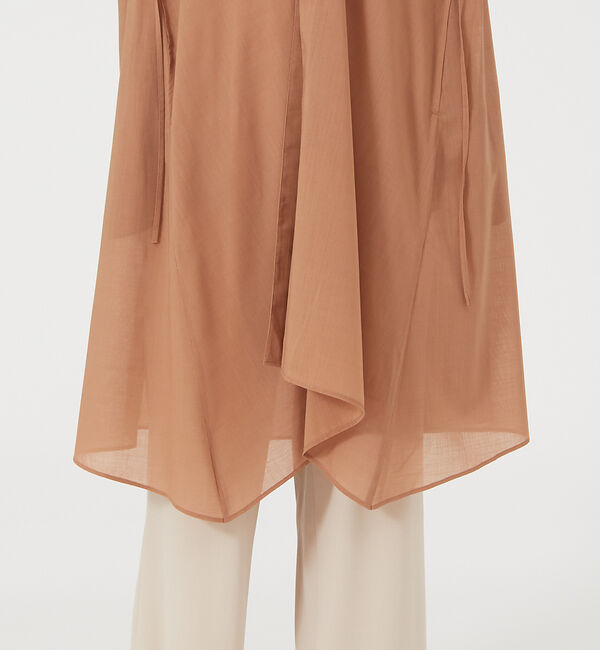 qualite「ウールボイルシャツカーデ」|カーディガン|