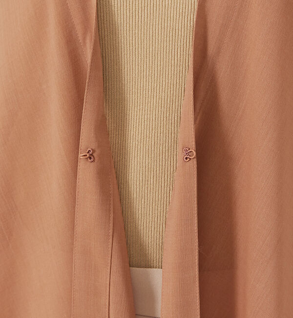 qualite「ウールボイルシャツカーデ」|カーディガン|