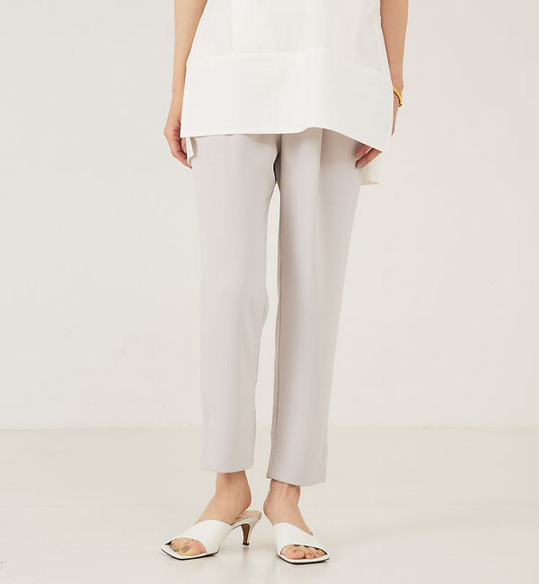 qualite「【セットアップ対応】ダブルクロスパンツ」|その他|ベージュ