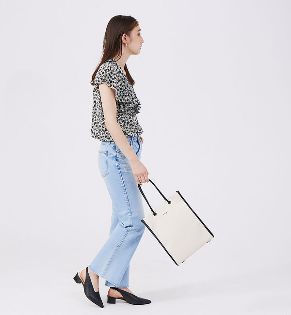 AU BANNISTER「スクエアカットスリングバックヒールパンプス」|パンプス|