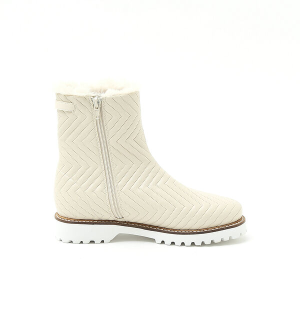 AU BANNISTER「【晴雨兼用】タンクソールボアブーツ」|ショートブーツ|