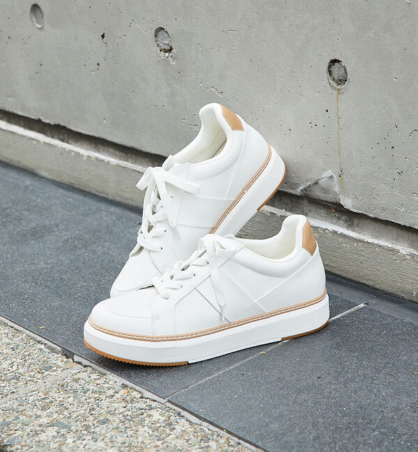 AU BANNISTER「【最高スニーカー】コートソールスニーカー」|スニーカー|