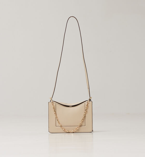 LOWELL things「【LEE掲載】Trench/レザーフラップショルダーBAG」|ショルダー・メッセンジャー|