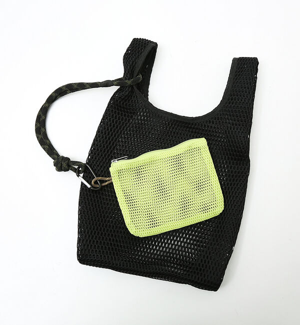 LOWELL things「【ミニポーチ付き】メッシュホーボー2WAYBAG」|トートバッグ|
