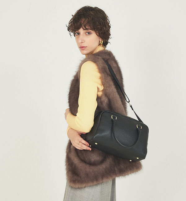 LOWELL things「●SOEUR/レザーボストンバッグ」|ボストンバッグ|