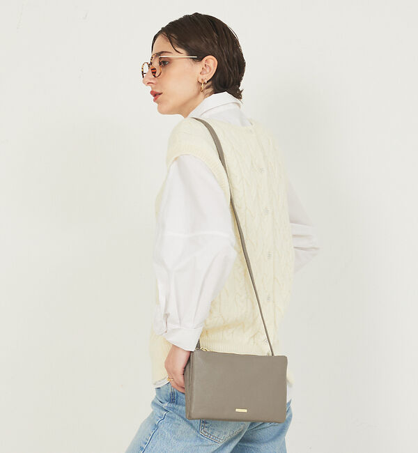 LOWELL things「●SOEUR/ダブルファスナーミニショルダー」|ショルダー・メッセンジャー|