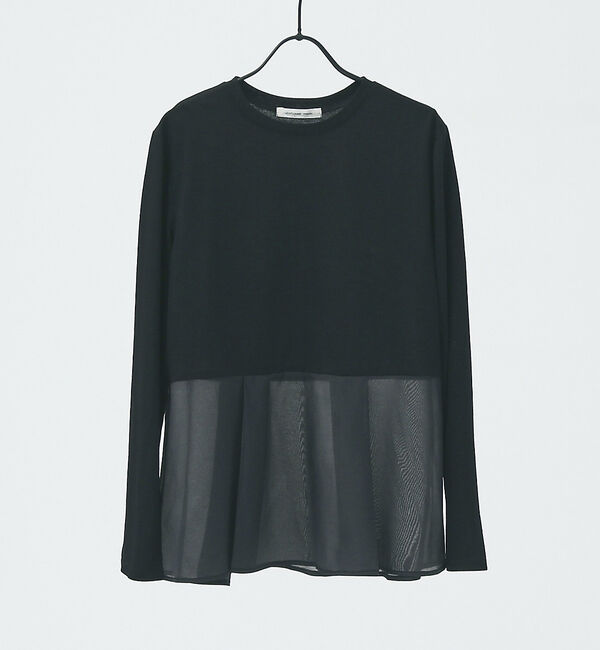 abahouse mavie「シアーコンビ・レイヤードインナー」|Tシャツ・カットソー|