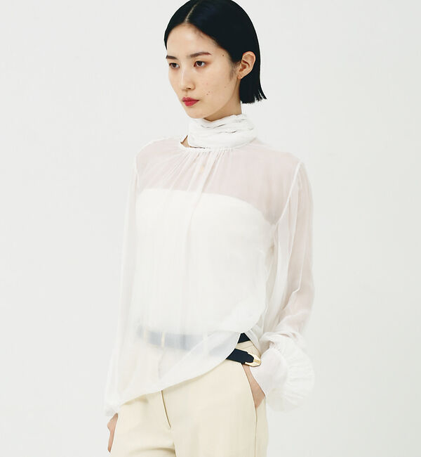 The Store by C' 「【COCUCA】2WAYブラウス」|シャツ・ブラウス|オフホワイト