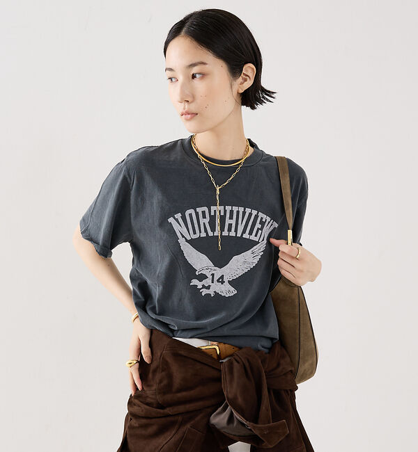 The Store by C' 「【REMI RELIEF】NORTHVIEWプリントNew fit-Tシャツ」|Tシャツ・カットソー|スミクロ