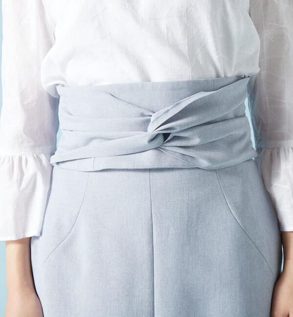 TIARA「ツイストベルトマーメイドスカート」|スカート|