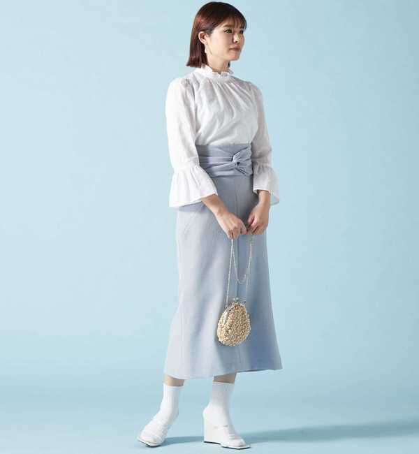 TIARA「ツイストベルトマーメイドスカート」|スカート|