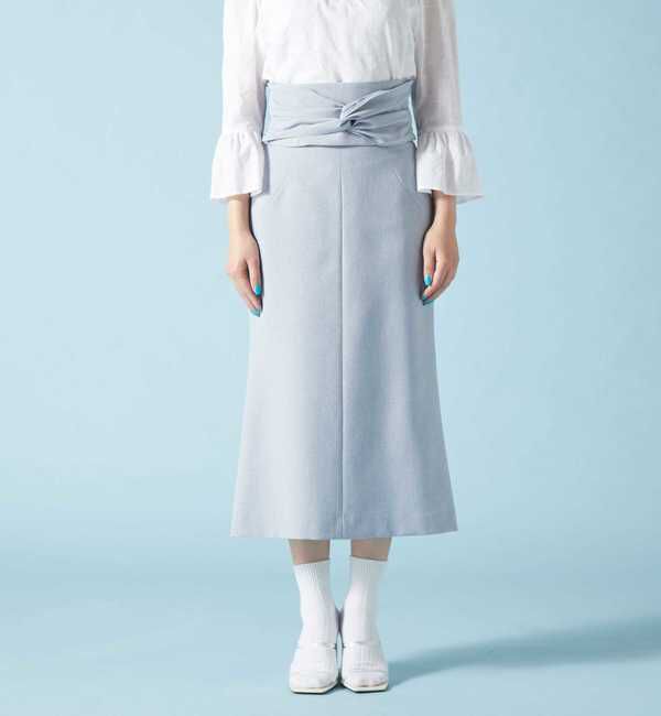 TIARA「ツイストベルトマーメイドスカート」|スカート|