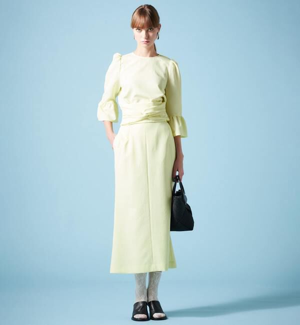 TIARA「ツイストベルトマーメイドスカート」|スカート|