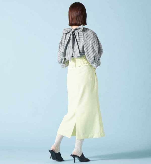 TIARA「ツイストベルトマーメイドスカート」|スカート|