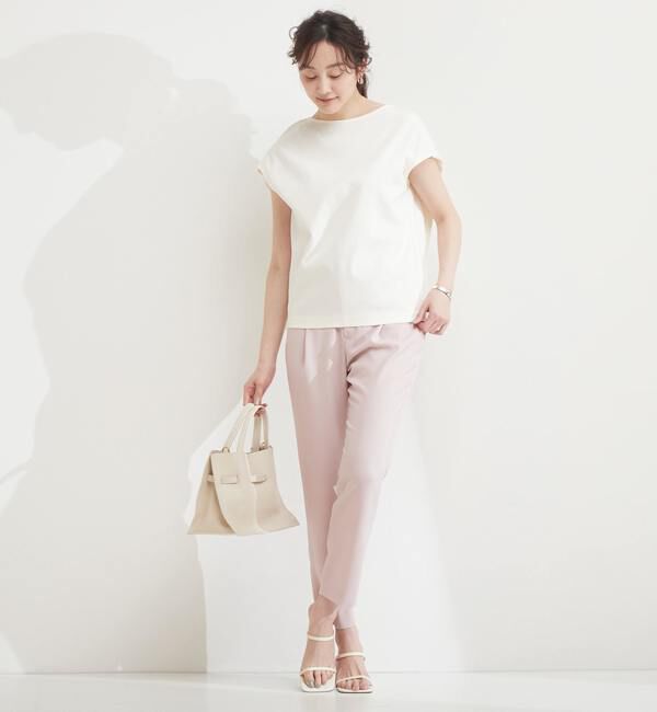 TIARA「コクーンノースリーブトップス」|Tシャツ・カットソー|