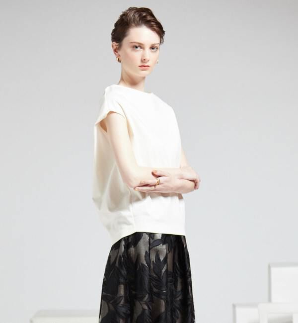 TIARA「コクーンノースリーブトップス」|Tシャツ・カットソー|