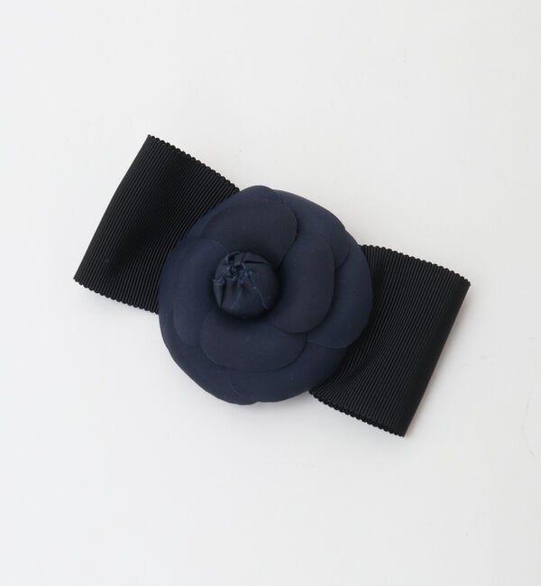 TIARA「コサージュ」|ブローチ・コサージュ|ネイビー