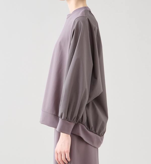 TIARA「ドルマンタフタコンビトップス（セットアップ可）」|Tシャツ・カットソー|